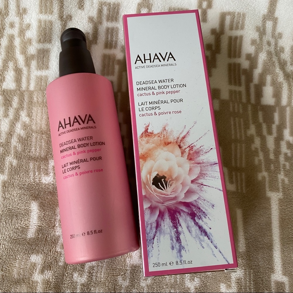 Ahava Deadsea Water Cactus & Pink Pepper Mineral Body Lotion